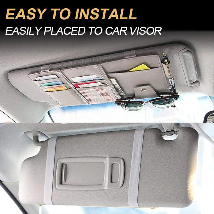 BowLift | All-In-One Car Sun Visor Organizer