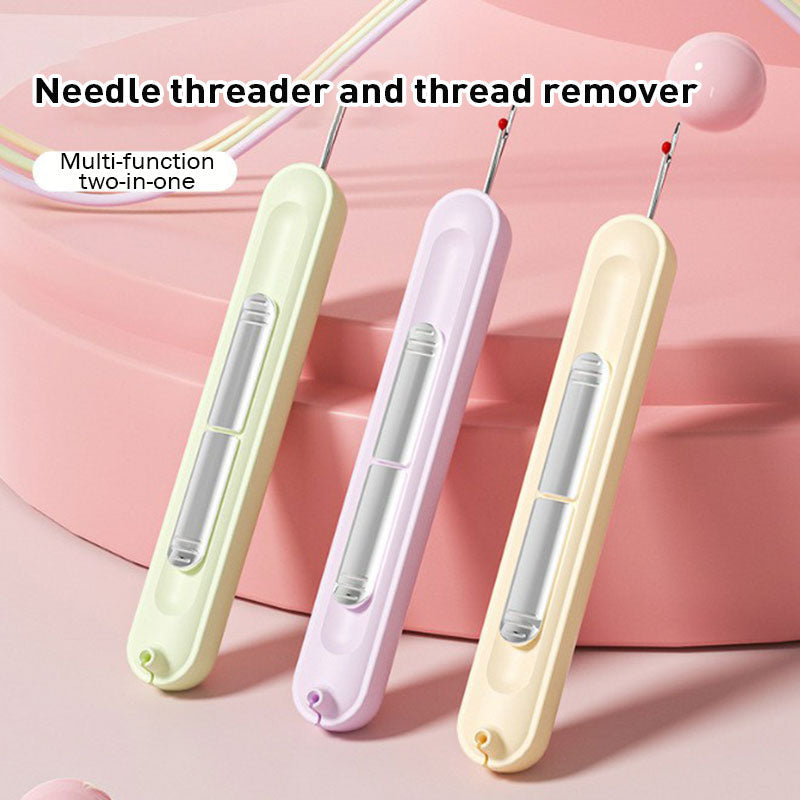 BowLift | 2-in-1 Needle Threader and Seam Winder Tool