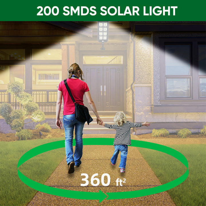 BowLift | Solar-Powered Garden Light with Dual Motion and Light Sensors