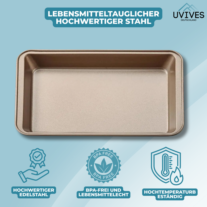 BowLift | Non-Stick Baking Pan with Divider | 18 Perfect Portions | Even Heat Distribution | CookieCraft