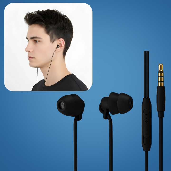Noise-Cancelling – Ergonomic Silicone – For Side Sleepers – Blocks Snoring & Traffic – All-Night Comfort Bowlift