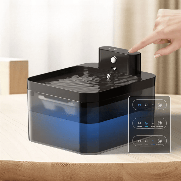 BowLift | Modern water fountain for cats with a wireless sensor