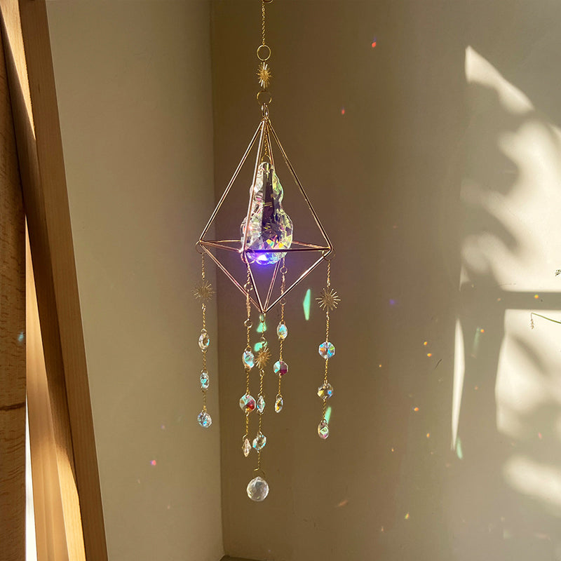 BowLift | Geometric prism sun catcher