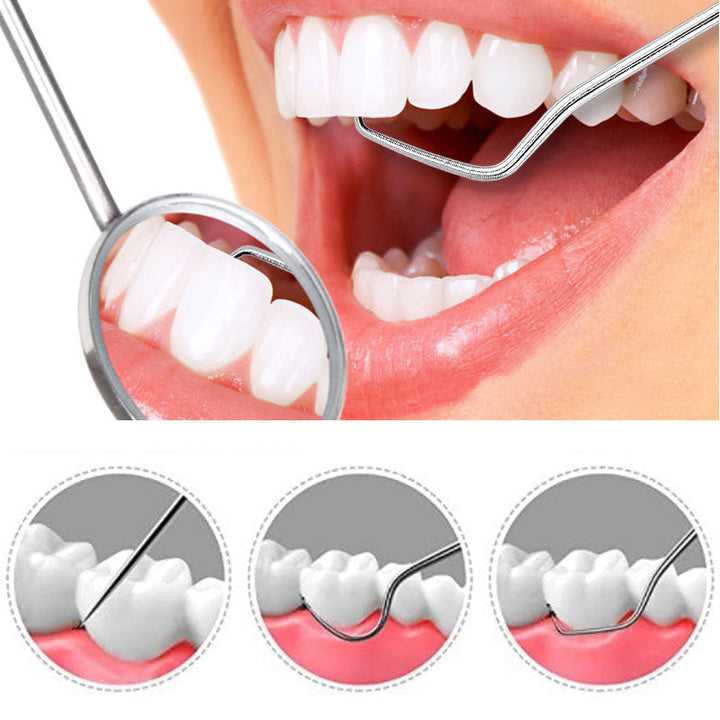 Toothpick set made of stainless steel (7 pieces) | Bowlift