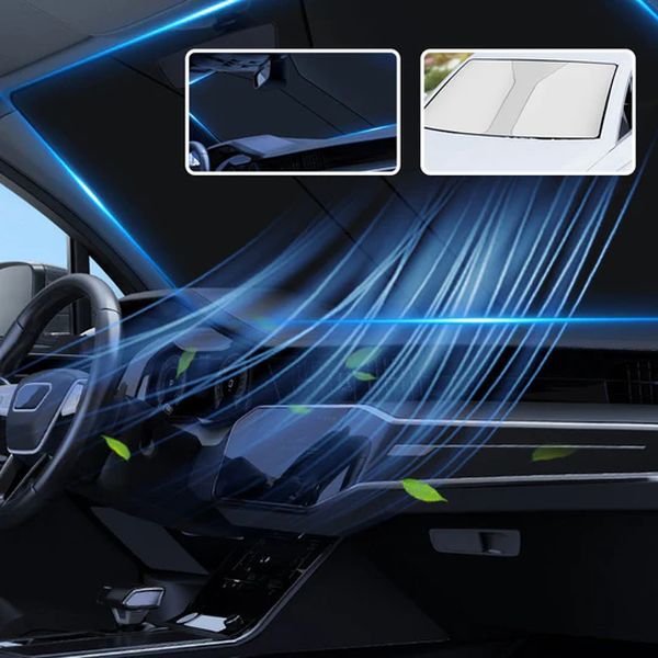 BowLift | Foldable car windshield sunshade