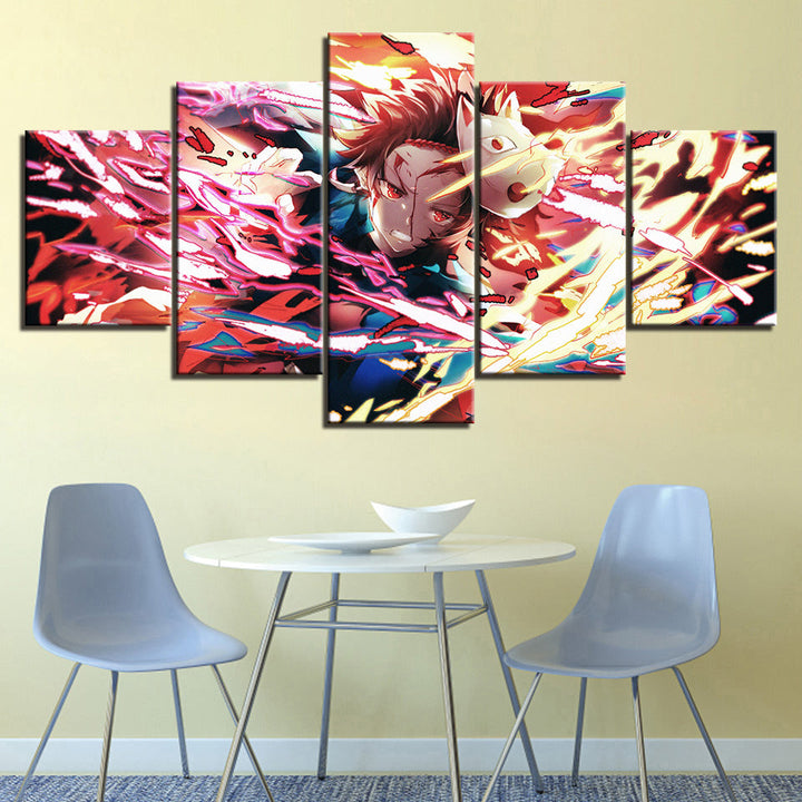 Demon Slayer Anime - Canvas Wall Art Painting | Bowlift