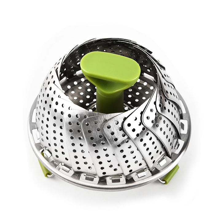 Flower-shaped Steel Folding Steamer | Bowlift