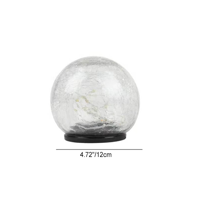 Solar Modern Minimalist Glass Floor Decoration LED Outdoor Landscape Light | Bowlift