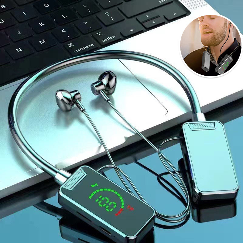 BowLift | Neckband Digital Display Bluetooth Headset