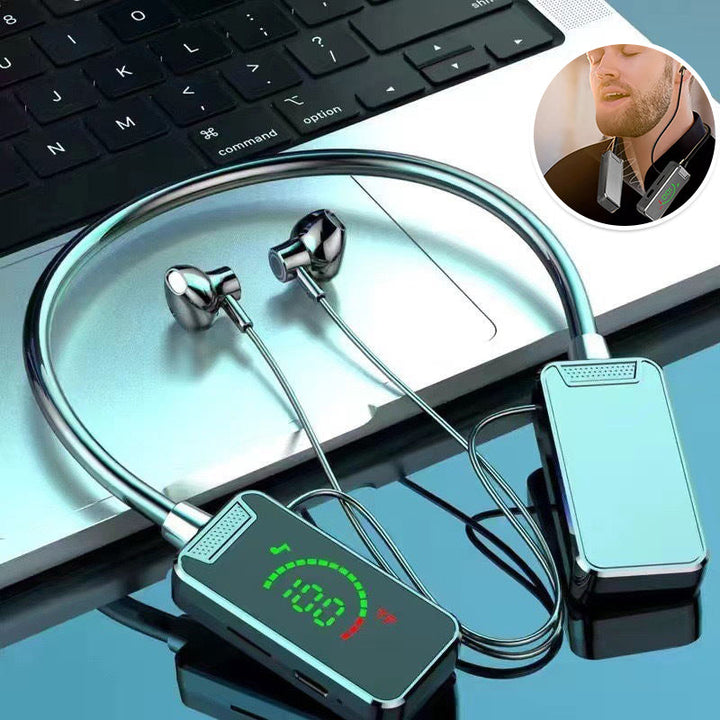 BowLift | Neckband Digital Display Bluetooth Headset