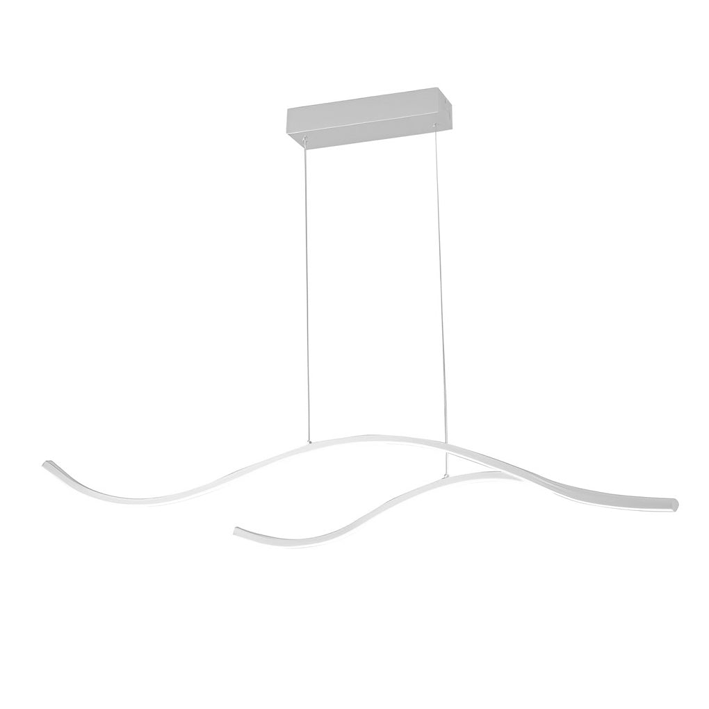 BowLift | Designer LED Ceiling Lamp with Wavy Curved Shape