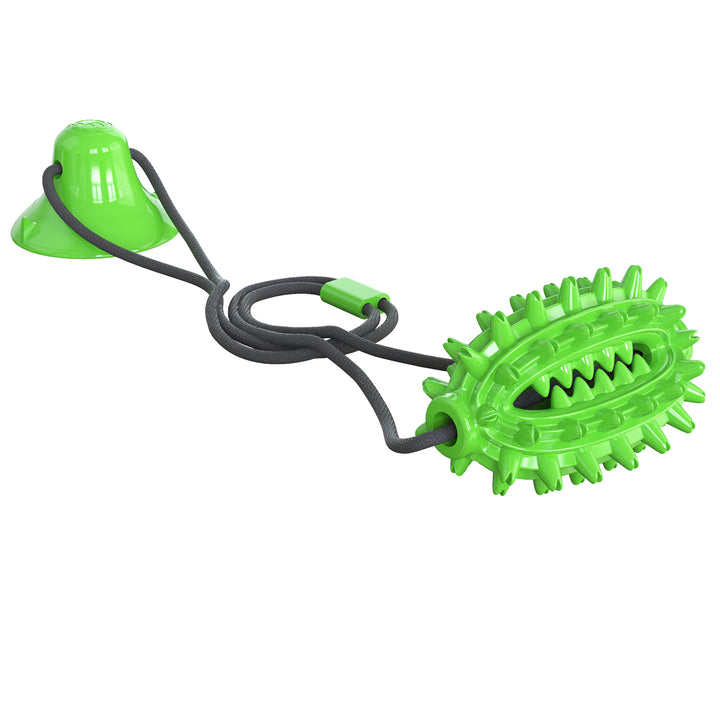 Single Suction Cup Cactus Chew Ball for Dogs