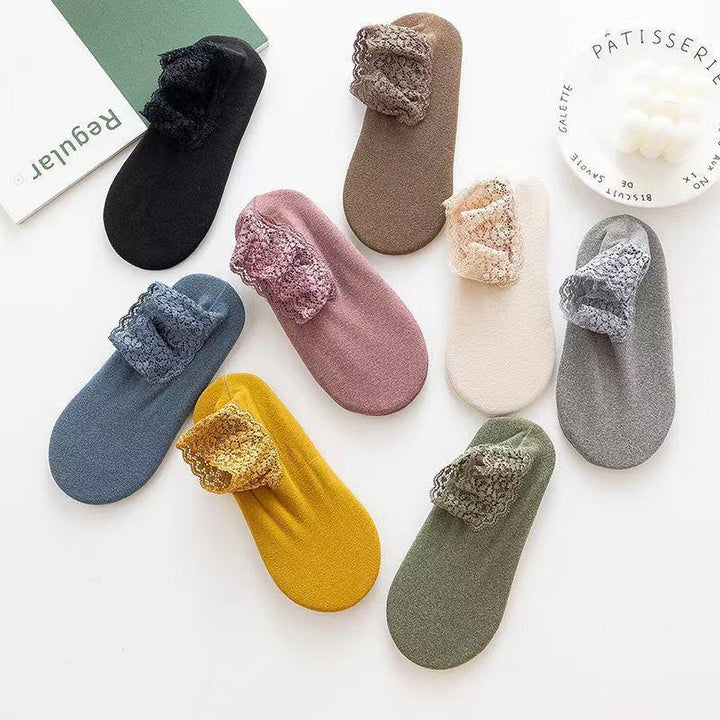 BowLift | Winter New Fashion Lace Warm Socks