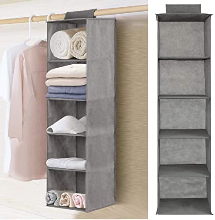 5 Layer Folding Hanging Shelves Bowlift