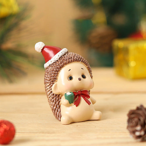 BowLift | Handmade Animal Santa Ornaments