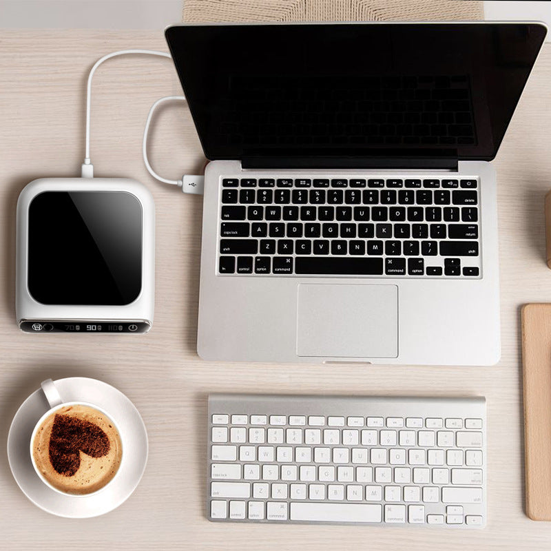 USB Mini Coffee Milk Tea Mug Heating Coaster | Bowlift