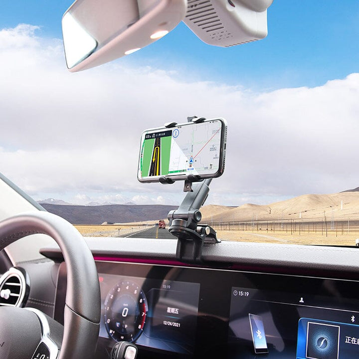 BowLift | Multifunctional Dashboard and Sun Visor Phone Holder