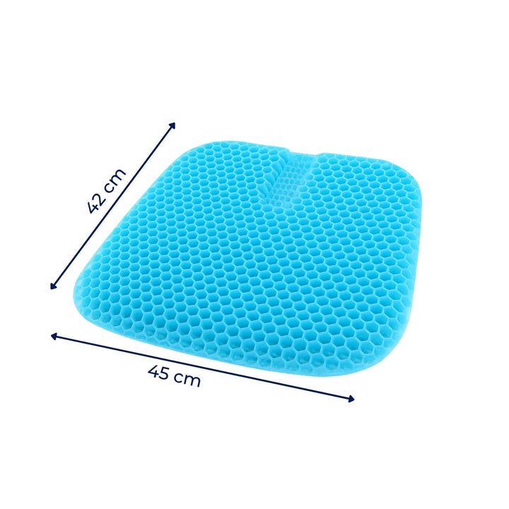 Pressure Relief & Cooling Honeycomb Gel – Posture Support – Office Car Chair Comfort for Long Sitting Bowlift