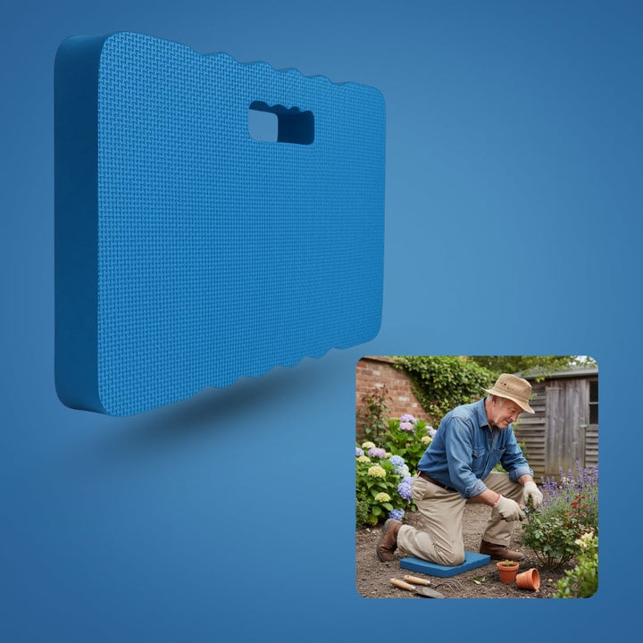Knee Pain Relief – Thick Foam Support – Protects Joints – All-Day Comfort for Gardening, DIY & Cleaning Bowlift