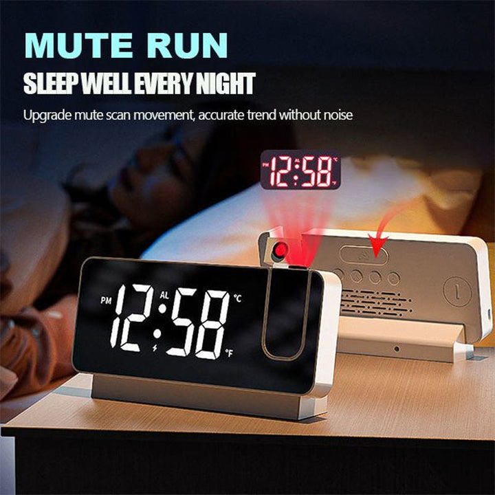 Smart Digital Projection Clock | Bowlift