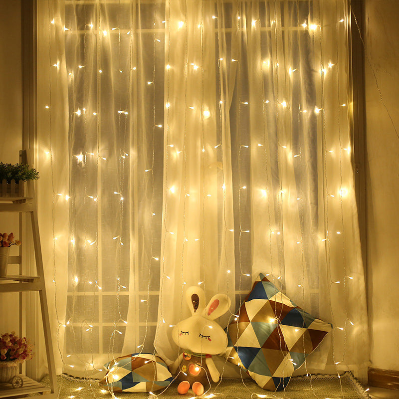 BowLift | Twinkle Star 300 LED Window Curtain String Light