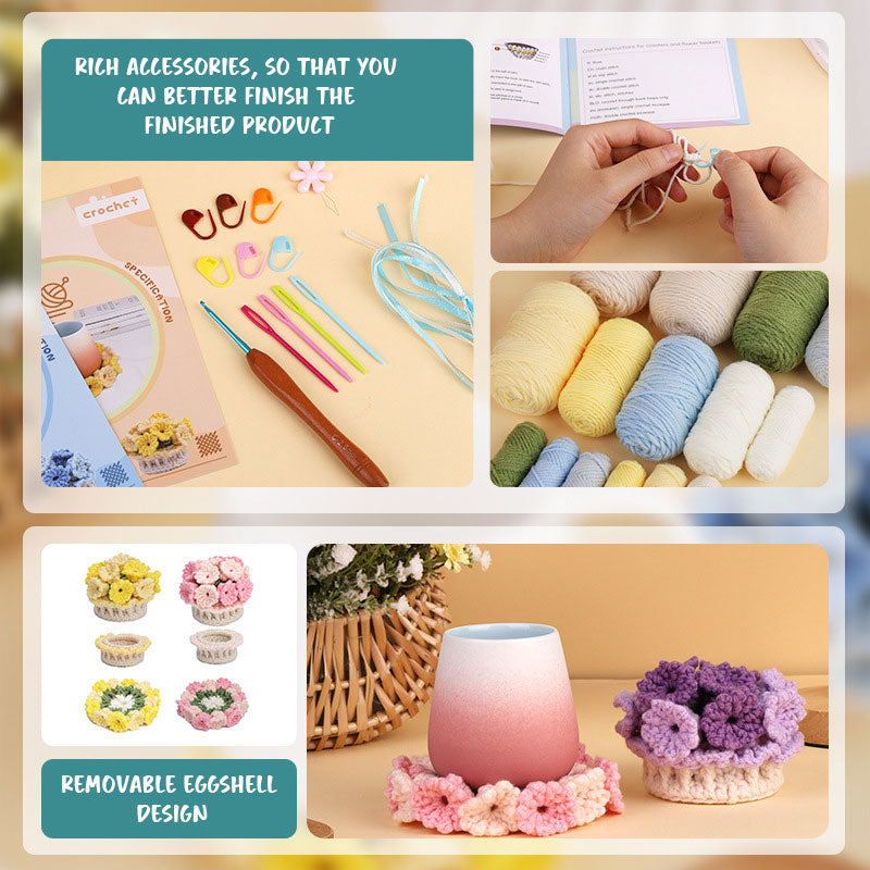 BowLift | Bloom - Creative DIY coasters for color and style in your home!