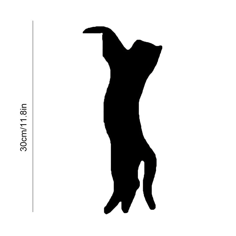 BowLift | Black Cat Door Corner Sign Decoration