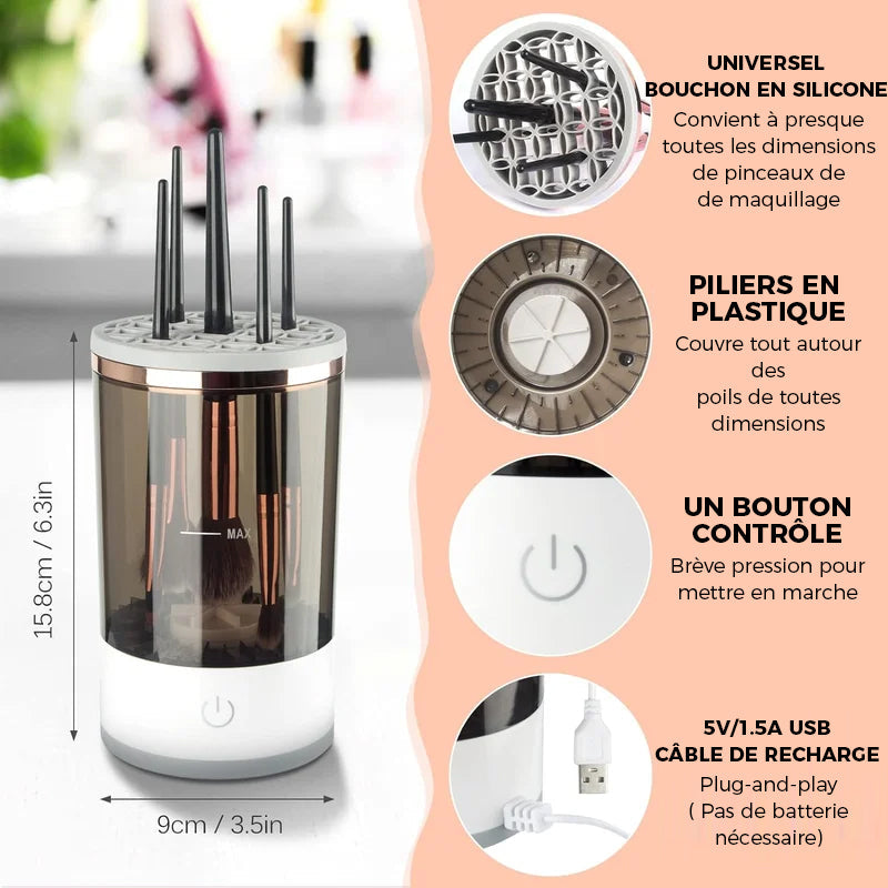 Electric Makeup Brush Cleaner | Bowlift
