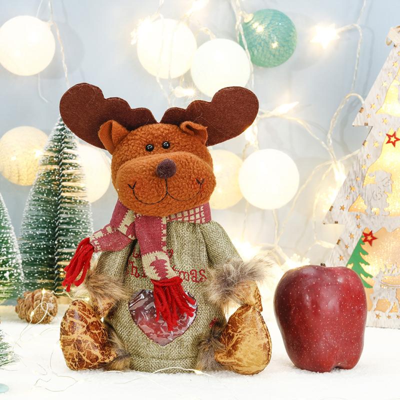 Christmas decorative gift bag / Christmas Eve apple bag🎄 Bowlift