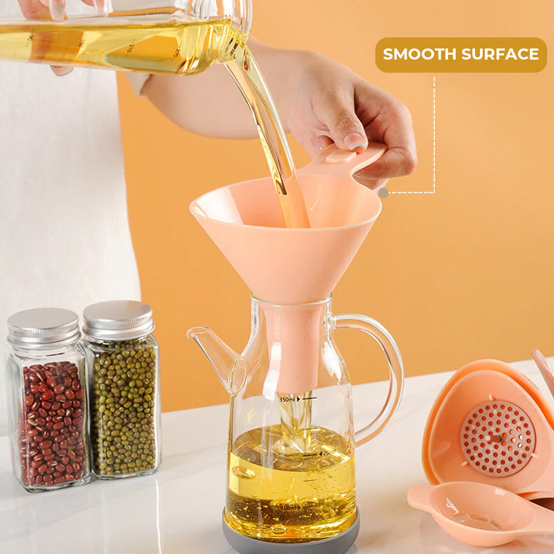BowLift | 6-in-1 Multifunctional Funnel Set
