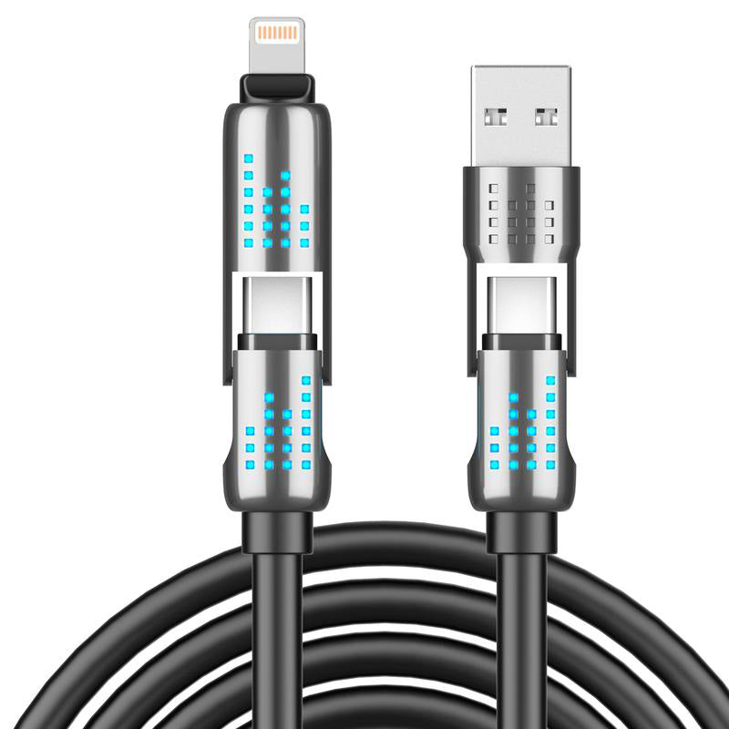 BowLift | 240W 4-in-1 USB-C Fast Charging Cable