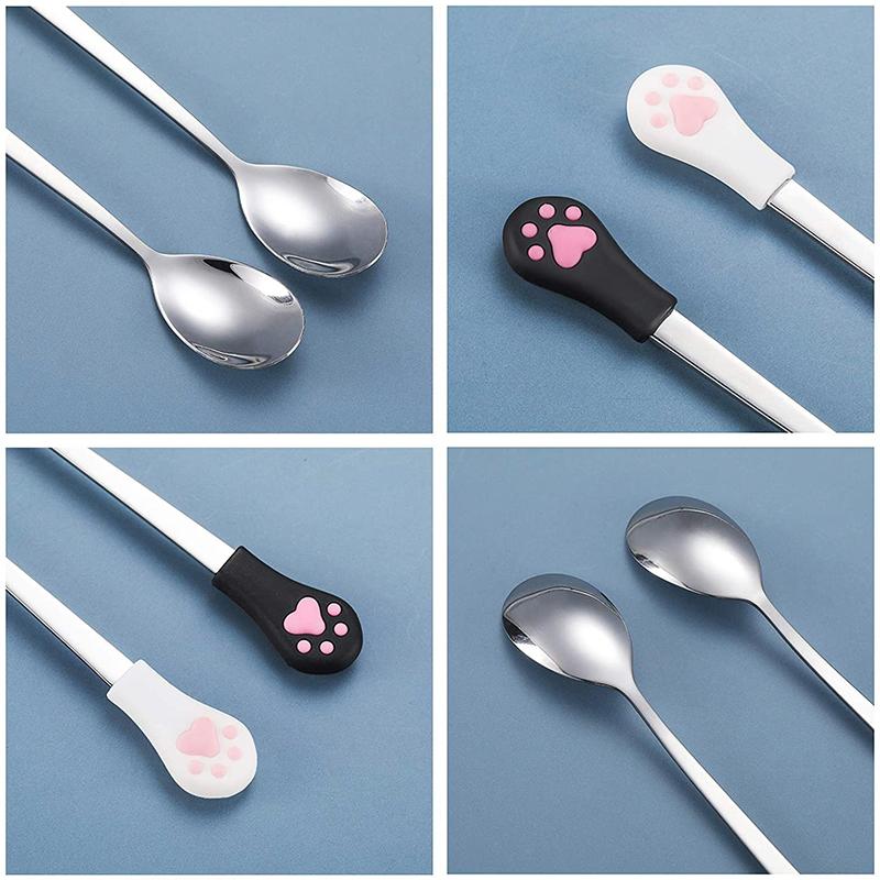 BowLift | Stainless Steel Spoon for Food with Cat Claws