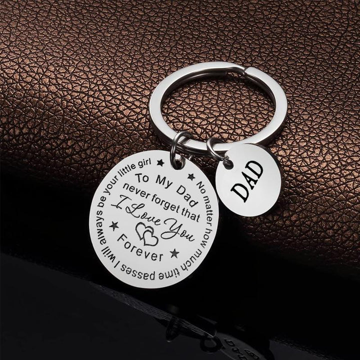 BowLift | To my Dad/Mom keychain (Dad/Mom pendant)