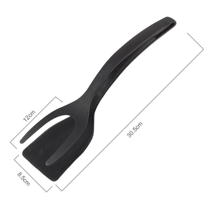 BowLift | 2-in-1 Tongs Handle and Elasticity Spatula