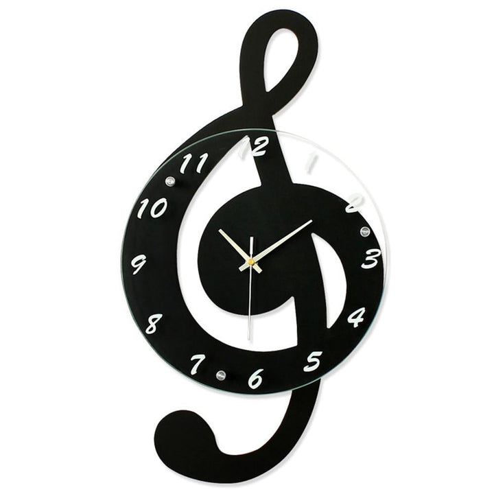BowLift | TuneClock - G-Clef Musical Wall Timepiece