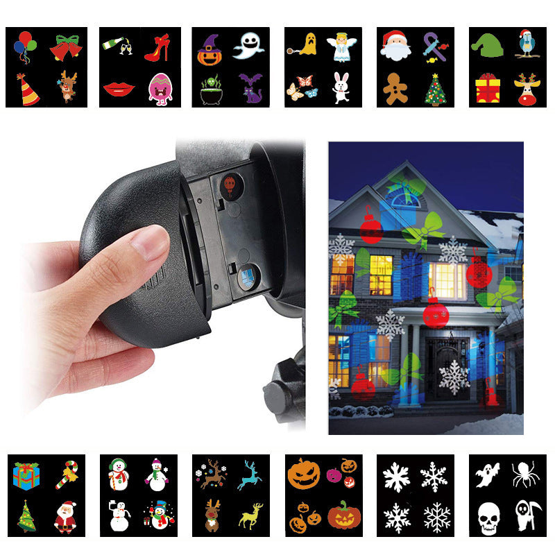 BowLift | Christmas Laser Light LED Projection for Outdoor Lawn