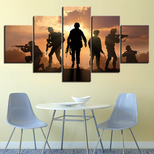 Our Heroes - Canvas Wall Art Painting | Bowlift