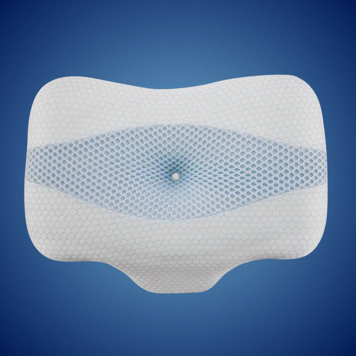 RestAlign Neck Pain Orthopedic Pillow | Cervical Cooling Memory Foam Pillow - Neck Pain Relief - Spinal Alignment Support Pillow Bowlift