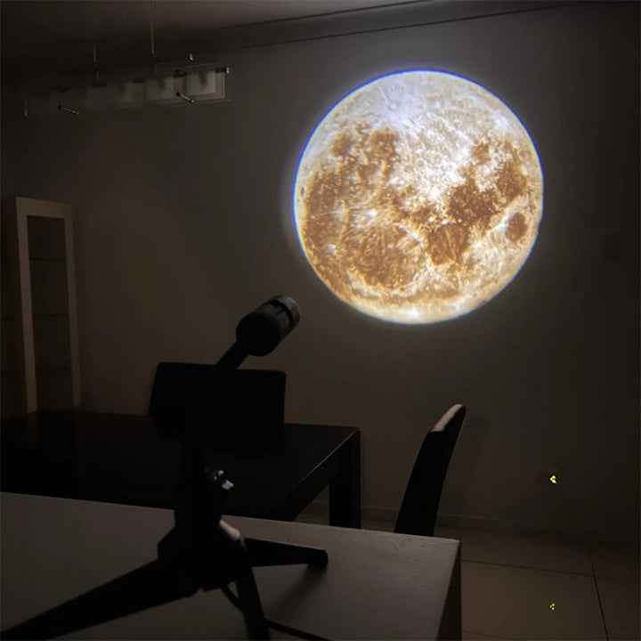 BowLift | Moon Earth Projection LED Lamp