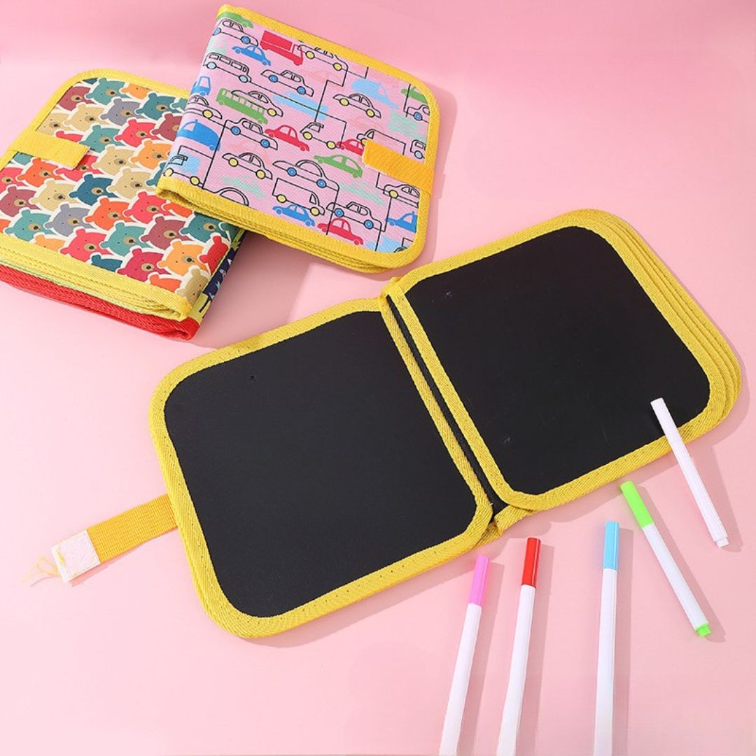 BowLift | Portable Reusable Coloring Book for Kids