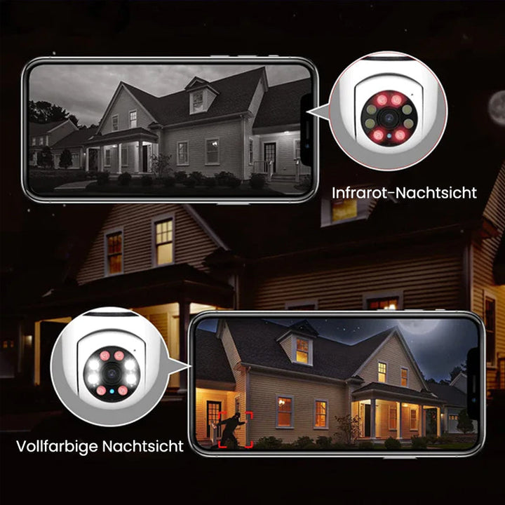 BowLift | Wireless WiFi Surveillance Camera with Bulb