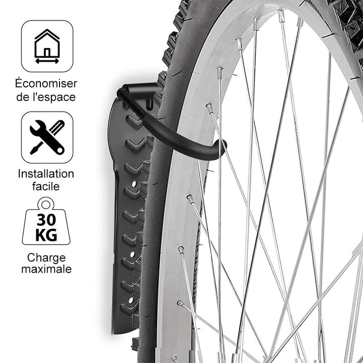 Support for bike carrier adjustable wall mounting | Bowlift