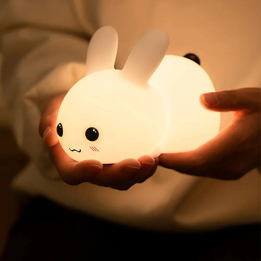 Cute Rabbit Night Light - BunnyGlow | Bowlift