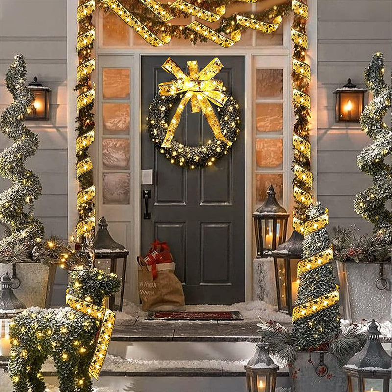 BowLift | Ribbon Christmas tree decorative lights