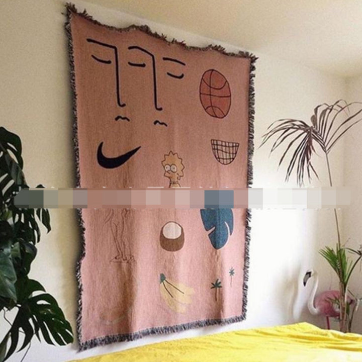 BowLift | Pink Muse Woven Blanket