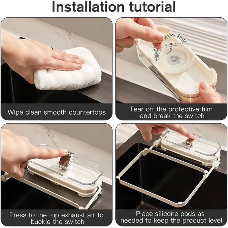 BowLift | Kitchen sink with suction cup