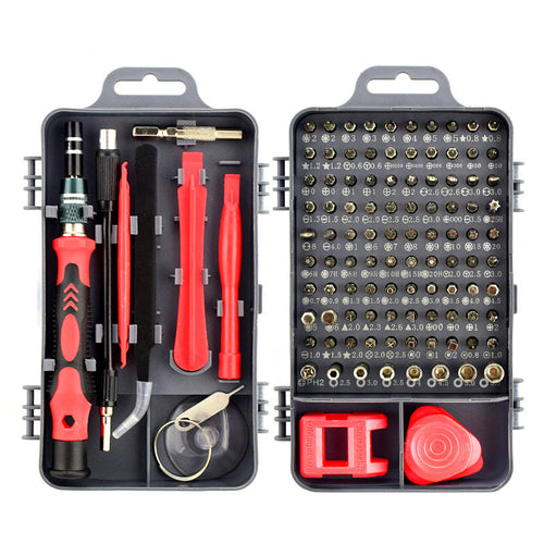 Multifunctional screwdriver set extra hard 115 in 1 | Bowlift