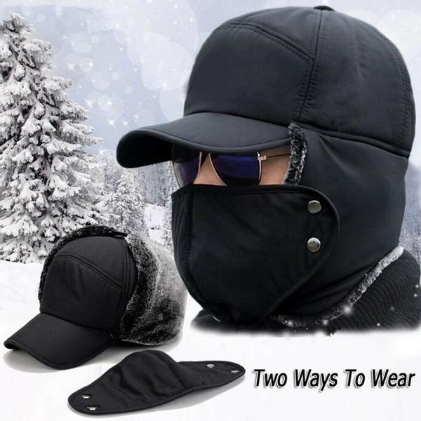 BowLift | Unisex windproof & warm & ear and face protection cap