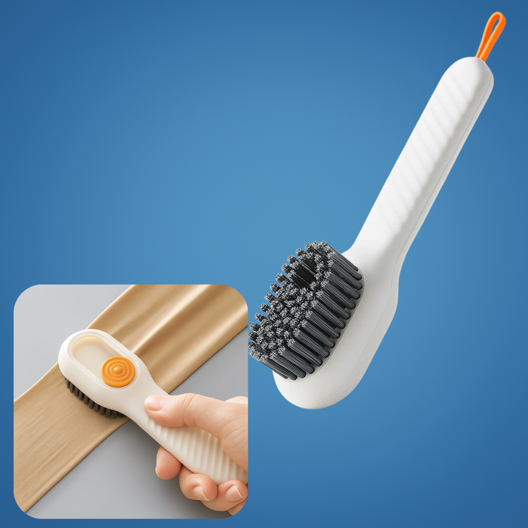 Built-in Soap Dispenser – Soft Non-Scratch Bristles – Quick Shoe Cleaning – Protects Delicate Materials Bowlift