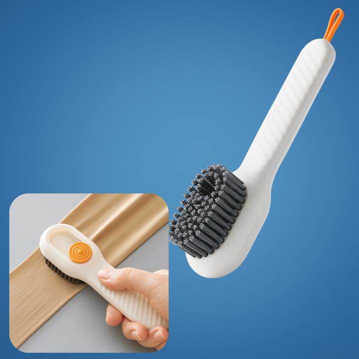 Built-in Soap Dispenser – Soft Non-Scratch Bristles – Quick Shoe Cleaning – Protects Delicate Materials Bowlift